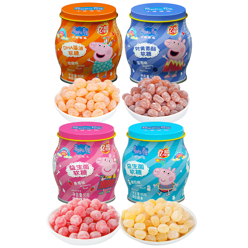 奇益生菌软糖让孩子健康快乐成长！ag真人平台第一游戏亿智小猪佩